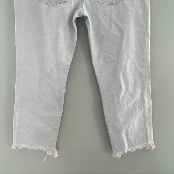 Free People Maggie Straight Jean in Paradise Blue NWT 27 - Picture 12 of 15